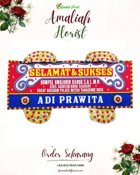 Papan Bunga Ucapan Selamat Batung Taba Nan Xx