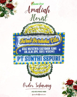 Papan Bunga Duka di Batung Taba Nan Xx