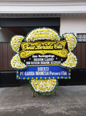 Papan Bunga Duka di Batung Taba Nan Xx