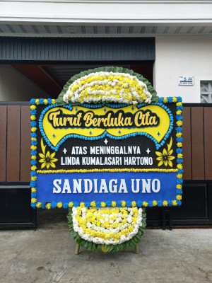 Papan Bunga Duka di Batung Taba Nan Xx